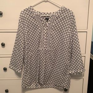 Talbots 3/4 Sleeve Shirt